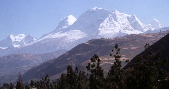 Photographs, location map and ascent routes of Huascaran in the ...