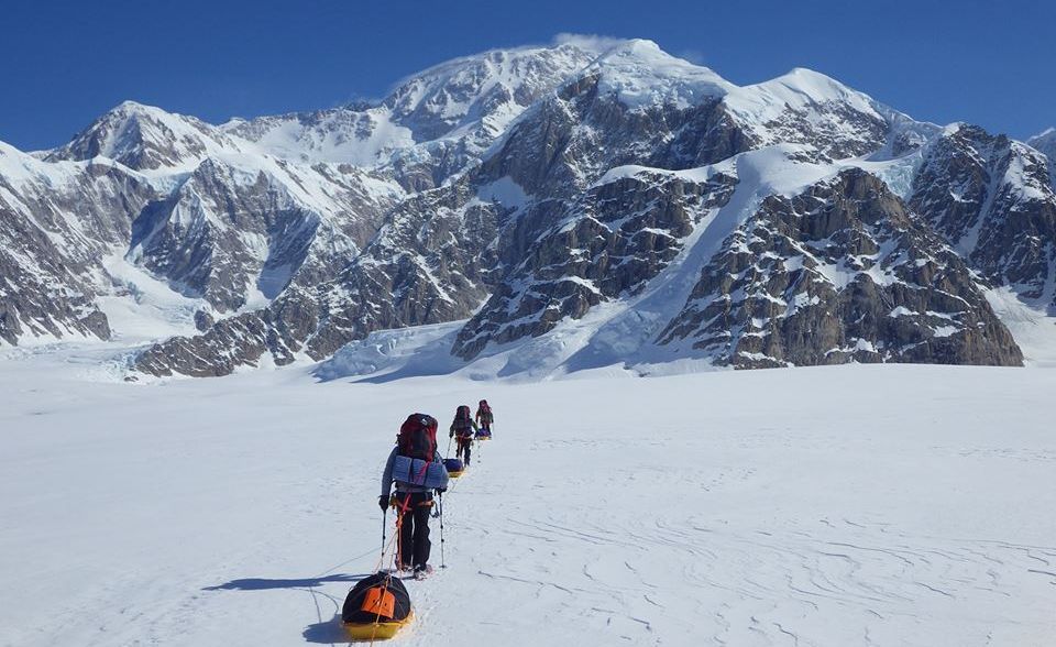 Denali ( Mount Mckinley ) in Alaska - the highest mountain in the USA and North America