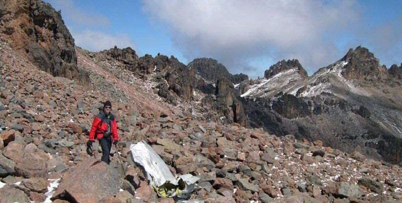 On Ascent of Mount Kenya in East Africa